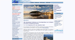 Desktop Screenshot of kes2012.kesinternational.org